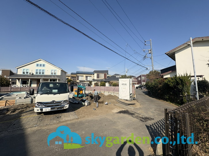 茅ヶ崎市東海岸北6期　新築戸建　全3棟3号棟の外観