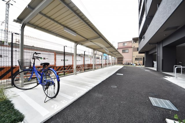 レオンヴァリエ大阪ベイシティのその他共用部分|レオンヴァリエ大阪ベイシティ　駐輪場