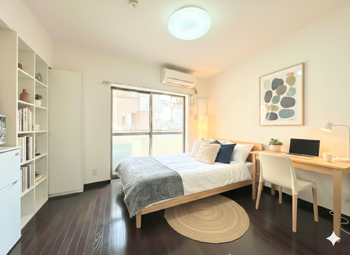 レイエクセレントリバーサイド磯子の居間・リビング|◆室内はいつも明るい印象なので気持ちの良い朝を迎えられます。クローゼットを完備しており、収納が多いお家はすっきりして快適空間です。(家具はイメージです)