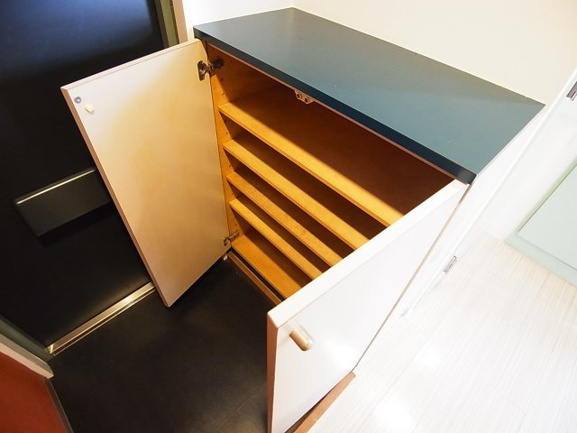 BELL TREE平和台の玄関|明るい玄関に、大きなシューズＢＯＸ完備