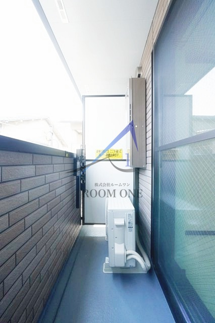 グランクォール武蔵小杉のバルコニー|バルコニーです。