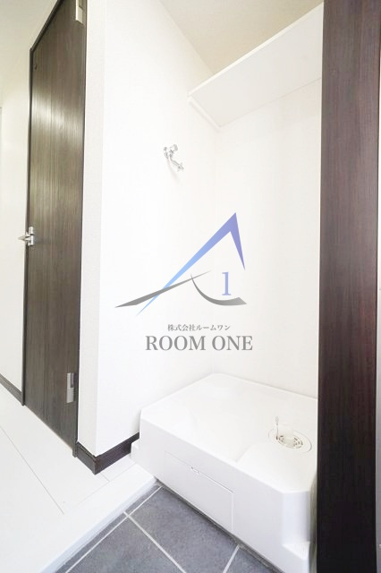 グランクォール武蔵小杉の設備|洗濯機置き場です。