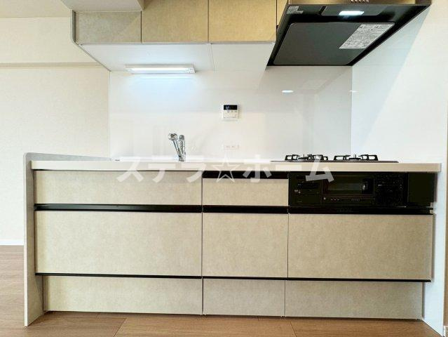 クローバーハイツ森小路二号棟のキッチン|キッチンです