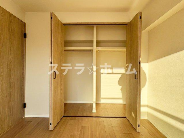 クローバーハイツ森小路二号棟の収納|収納スペース豊富です