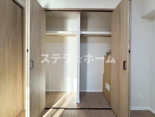 クローバーハイツ森小路二号棟の収納|収納豊富です