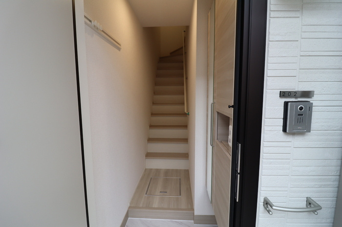 ソレイユ・ルヴァンの玄関|※別号室参考写真です