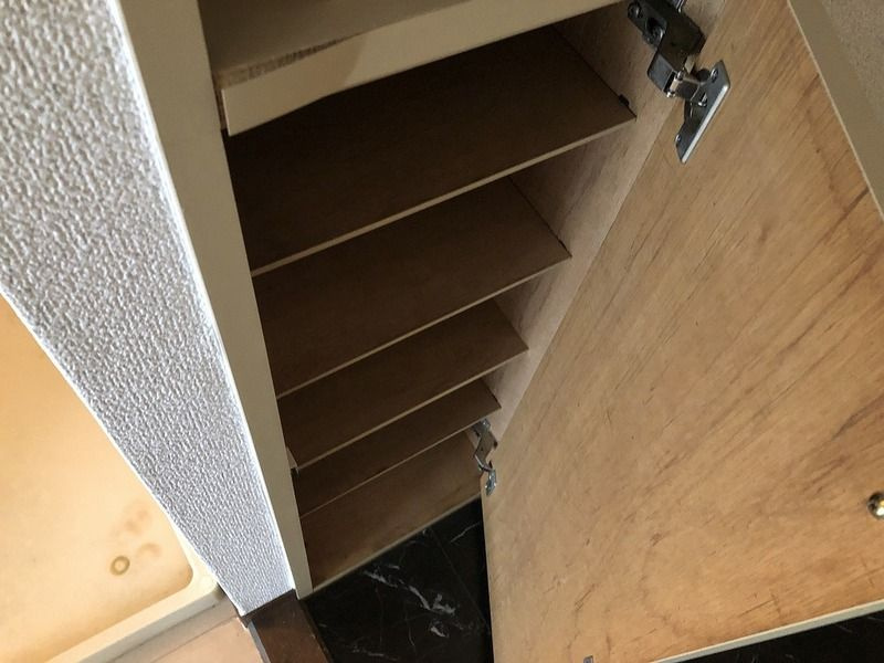 入江ハイツⅢの収納|小物を収納するのに便利です