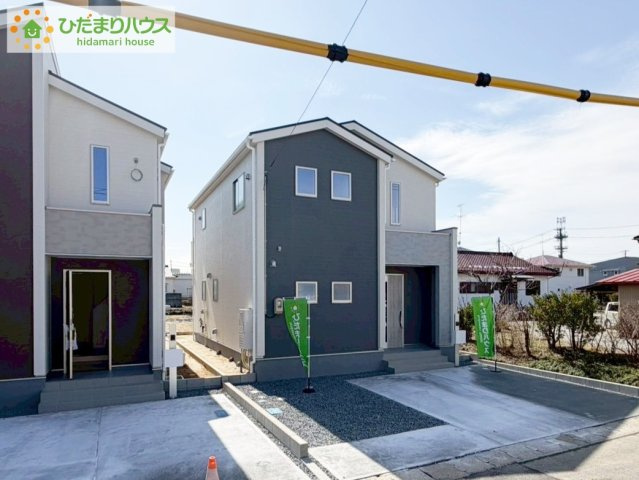 大槻前畑　新築戸建　1号棟の外観|小中学校が近く、お子様の通学も安心♪