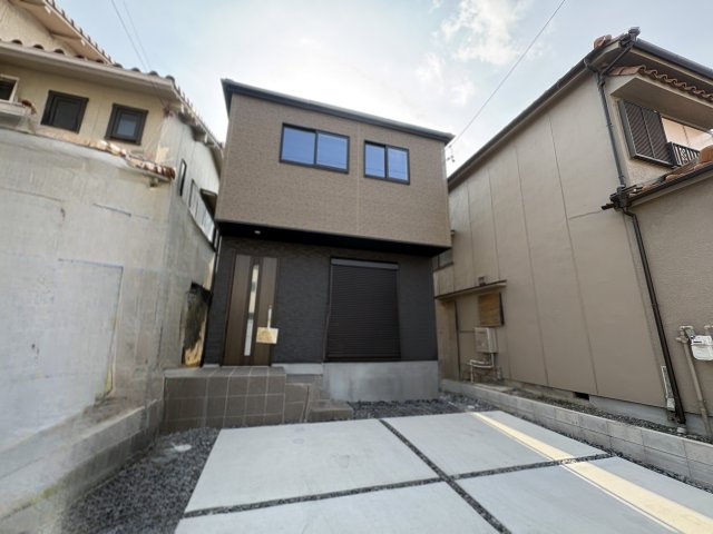 【仲介手数料無料／中川区】Terrechez名古屋市港区幸町　新築戸建の前面道路含む現地写真