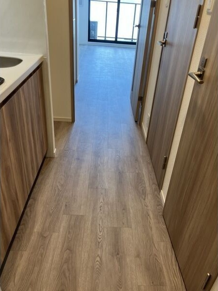 S-RESIDENCE浅間町駅前axial(アクシャル)キャンペーン中の玄関