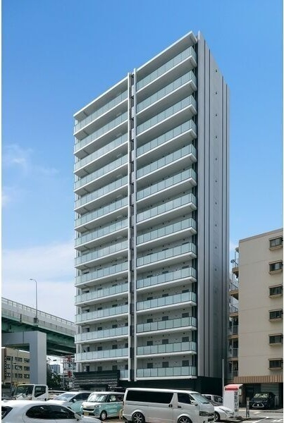 S-RESIDENCE浅間町駅前axial(アクシャル)キャンペーン中の外観