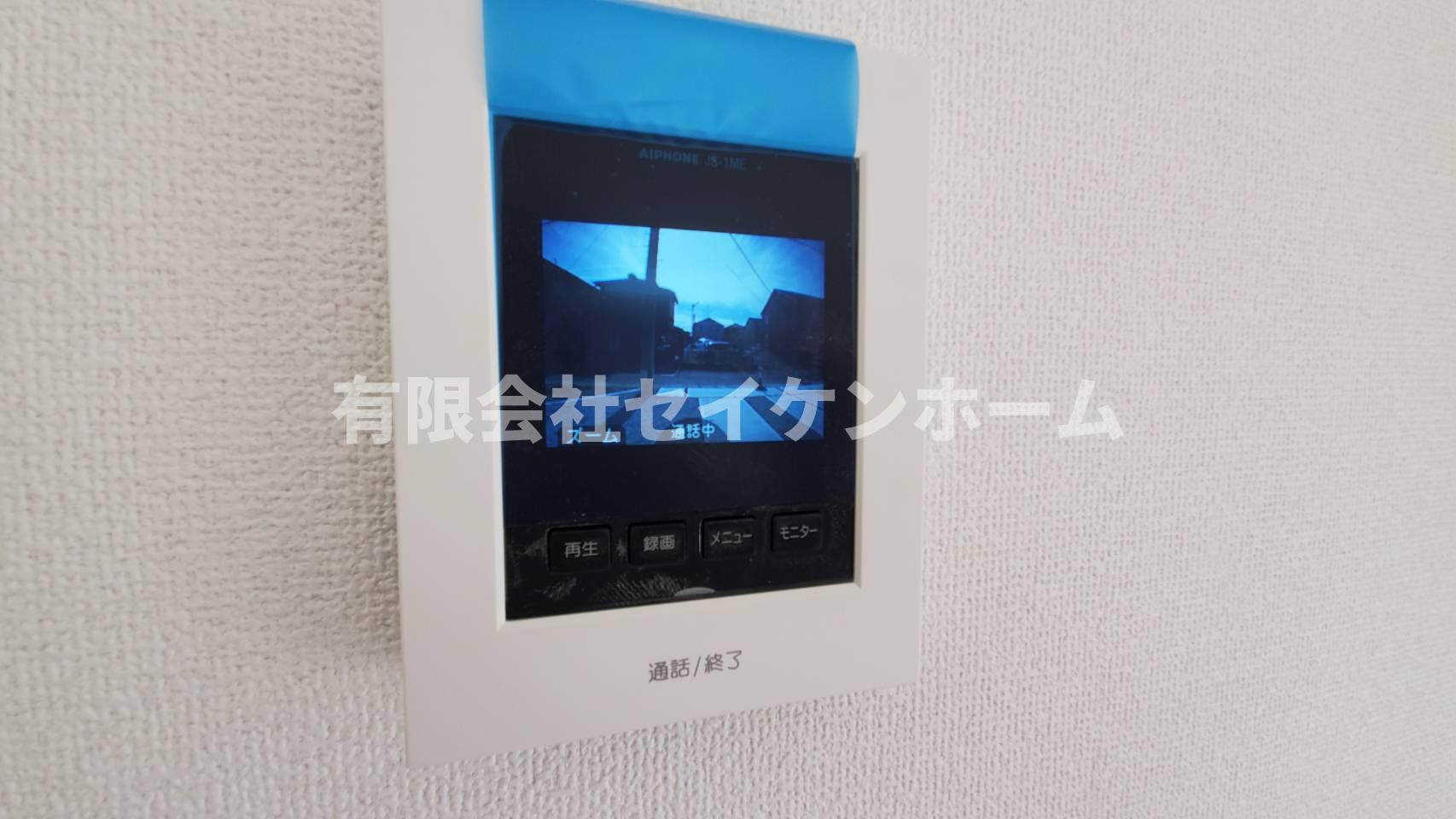 行田市矢場　新築住宅（平屋住宅）2号棟の防犯設備