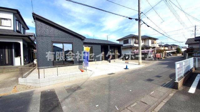 行田市矢場　新築住宅（平屋住宅）2号棟の外観