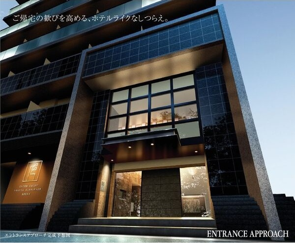 エステムコート名古屋新栄Ⅱアリーナのエントランス