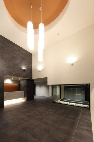 エステムコート名古屋新栄Ⅱアリーナのロビー