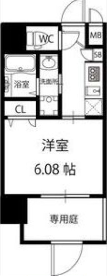 【間取り】 | パークヒルズ天保山Moe