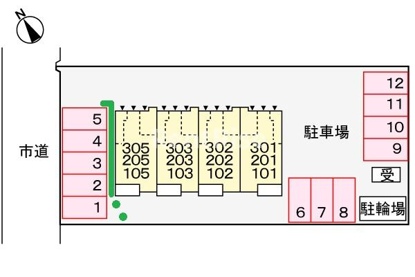 プリミエールの駐車場|駐車場