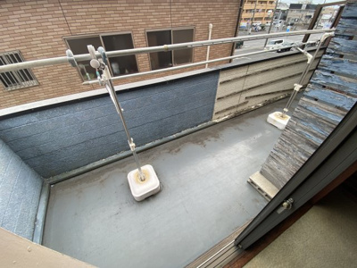 【バルコニー】 | 君津市久保アパート2階