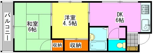 【間取り】 | 津田沼ビル
