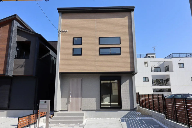 【仲介手数料無料／西区】ブルーミングガーデン名古屋市西区大野木4丁目　新築戸建の外観