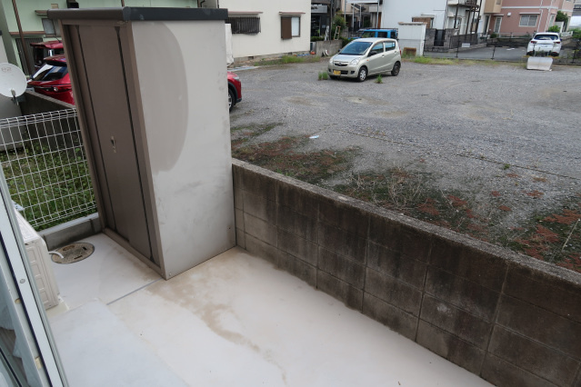 ビューテラス東野のバルコニー