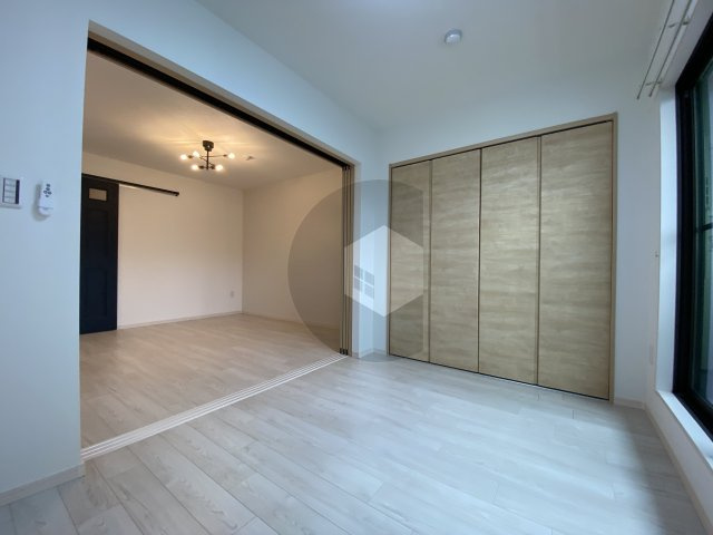 東大阪市長栄寺のハイツの寝室