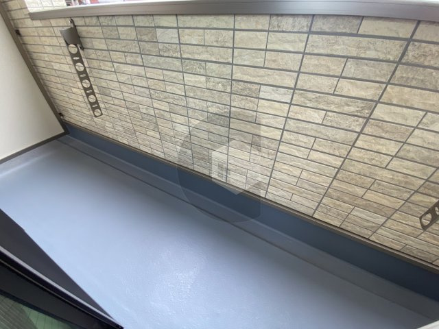 東大阪市長栄寺のハイツのバルコニー