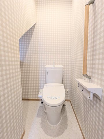 葛飾区東水元２丁目の戸建のトイレ|～1階 トイレ写真～