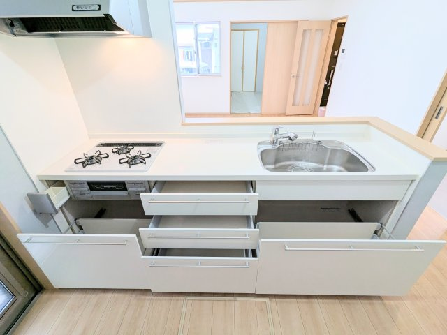 葛飾区東水元２丁目の戸建のキッチン|～キッチン写真～