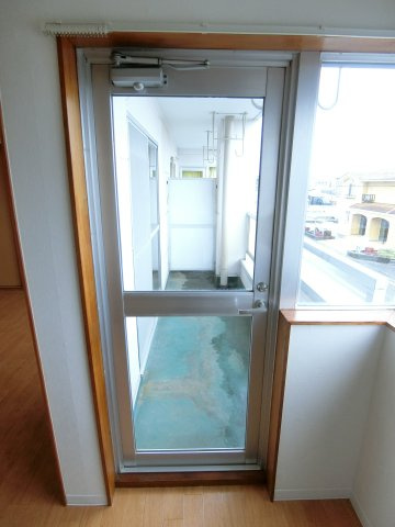 恵三コーポのバルコニー