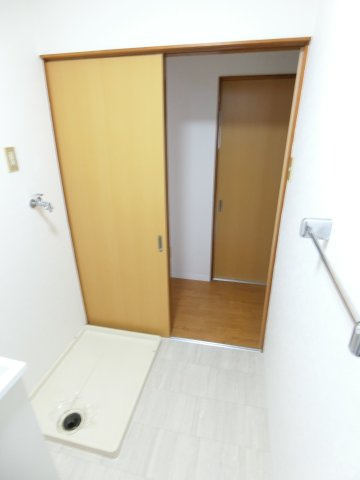 恵三コーポの洗面所