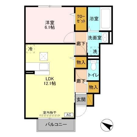 グラマードマレⅤの間取り|間取図