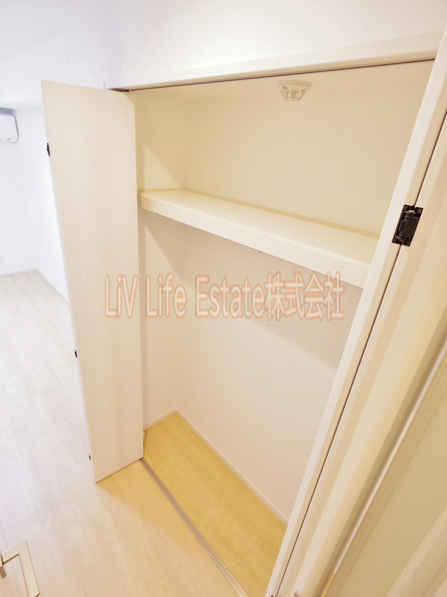 東村山市本町４丁目のアパートの収納|※同仕様写真