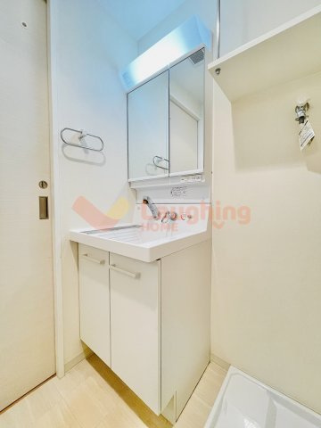 アポロ久留米東の洗面所|ゆったりとスペースのある洗面所