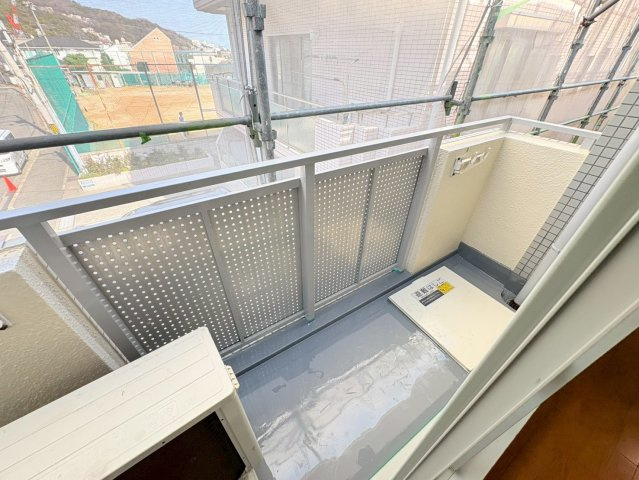 ファイブ西岡本のバルコニー