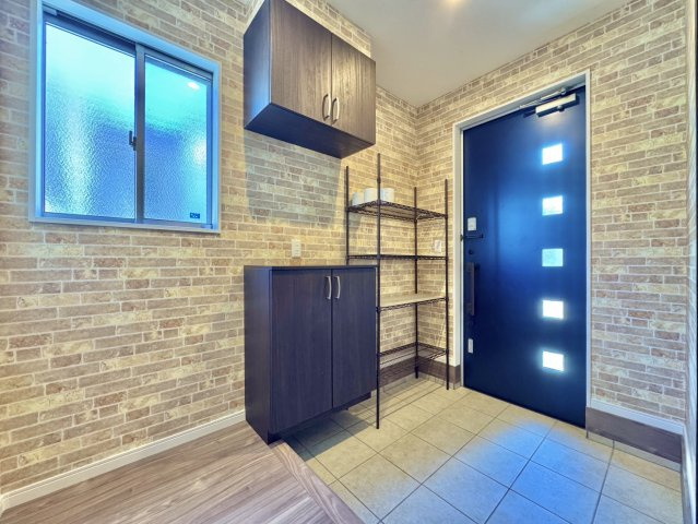 久慈郡大子町大字池田中古戸建の玄関