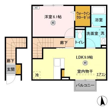グラマードマレIXの間取り|間取図