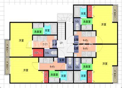 【間取り】 | リベルテ大和田