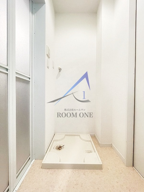 リバージュ池上のその他|洗濯機置場です。