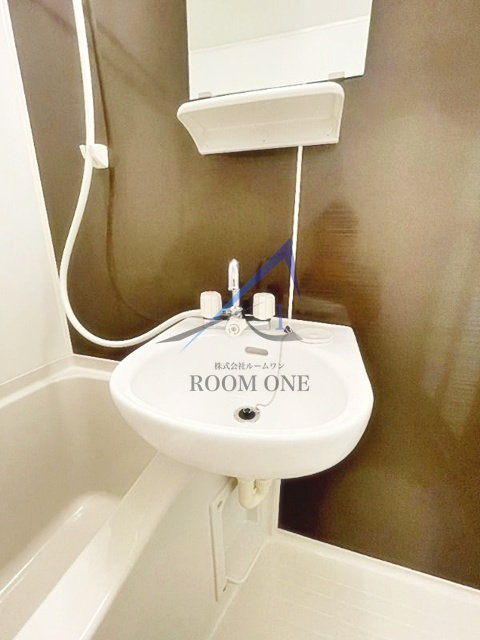 リバージュ池上の洗面所|洗面台です。