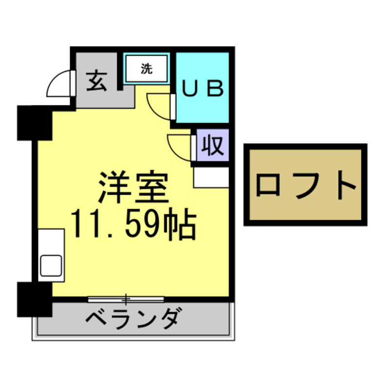 ピアの間取り