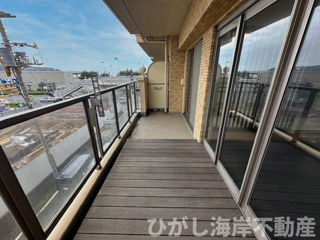 グランシティ湘南海岸のバルコニー|オープンエアスペース