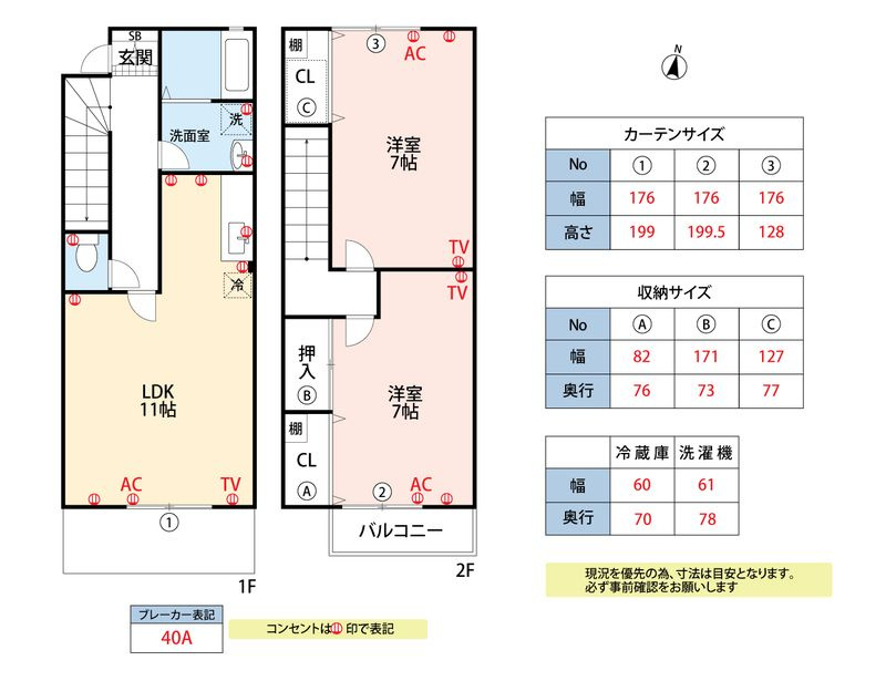 フォレストコートの間取り