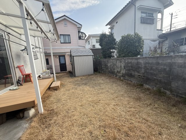 【庭】 | 【VR公開中】西本ハウス施工の築浅注文住宅｜伴駅徒歩4分｜伴東1丁目4LDK
