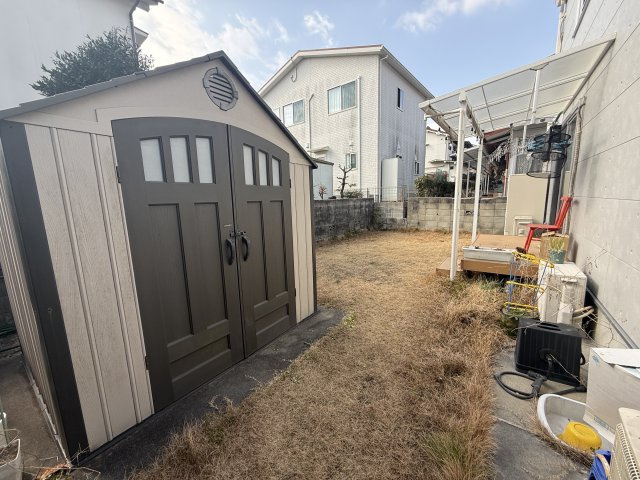 【庭】 | 【VR公開中】西本ハウス施工の築浅注文住宅｜伴駅徒歩4分｜伴東1丁目4LDK