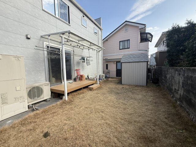 【庭】 | 【VR公開中】西本ハウス施工の築浅注文住宅｜伴駅徒歩4分｜伴東1丁目4LDK