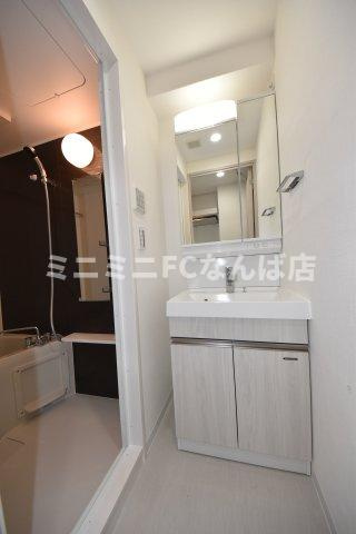 ミラージュパレス大阪ドームプロスパーの洗面所