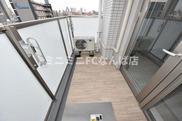 ミラージュパレス大阪ドームプロスパーのバルコニー
