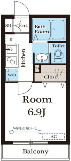 エルスタンザ船橋の間取り