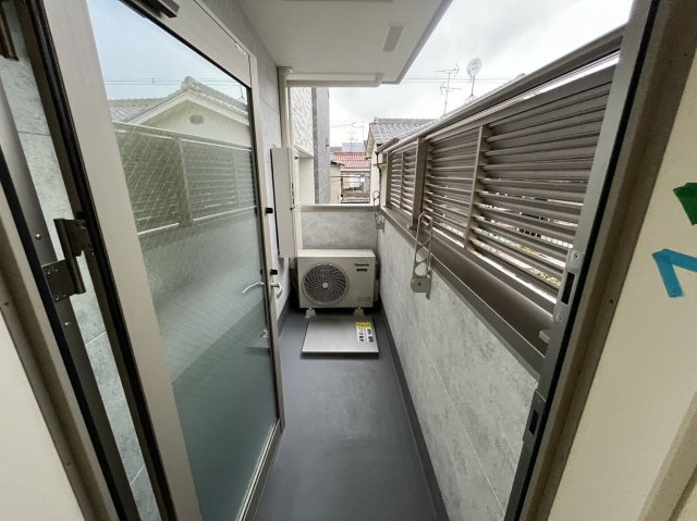 フジパレス俊徳道のバルコニー